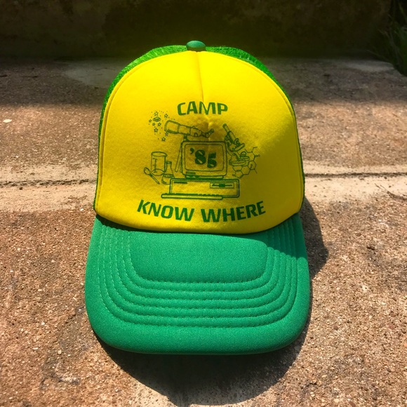 Stranger Things “Camp Know Where” Baseball Hat - Picture 2 of 4